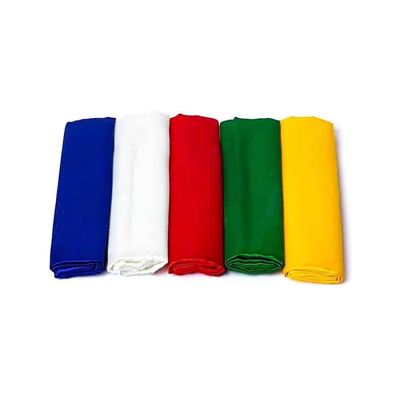 Tibetaanse Katha&apos;s - Set 5 kleuren - Groot