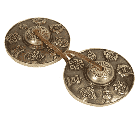 Tingsha's 8 Voorspoedsymbolen (310 gram)