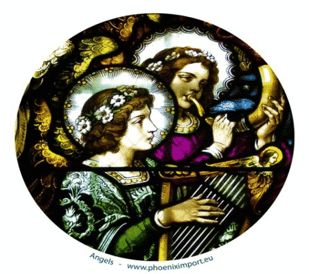 Raamsticker Engelen