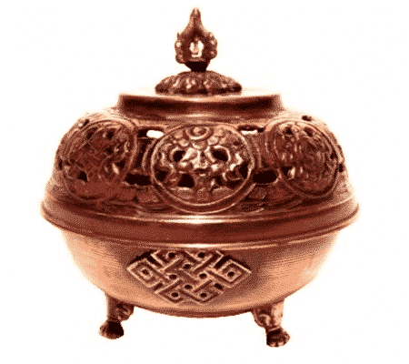 Wierookbrander Tibetaans Rond