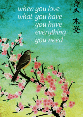 Ansichtkaarten When you Love what You have