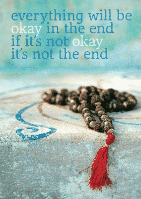 Ansichtkaarten Everything will be Okay