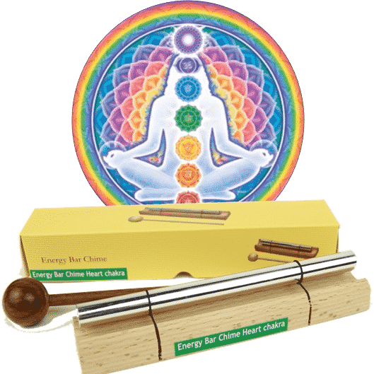 Klankstaaf Chakra Healing 4e chakra - 13.6 cm