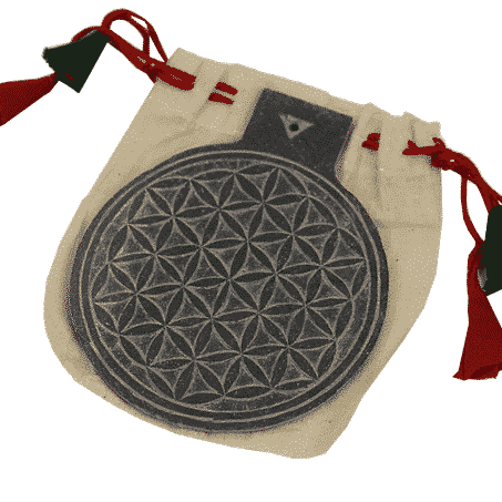 Leisteen Reliëf Flower of Life (20 cm)