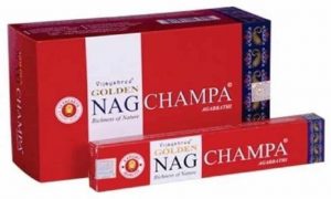 Golden Nag Wierook Nag Champa (12 pakjes)