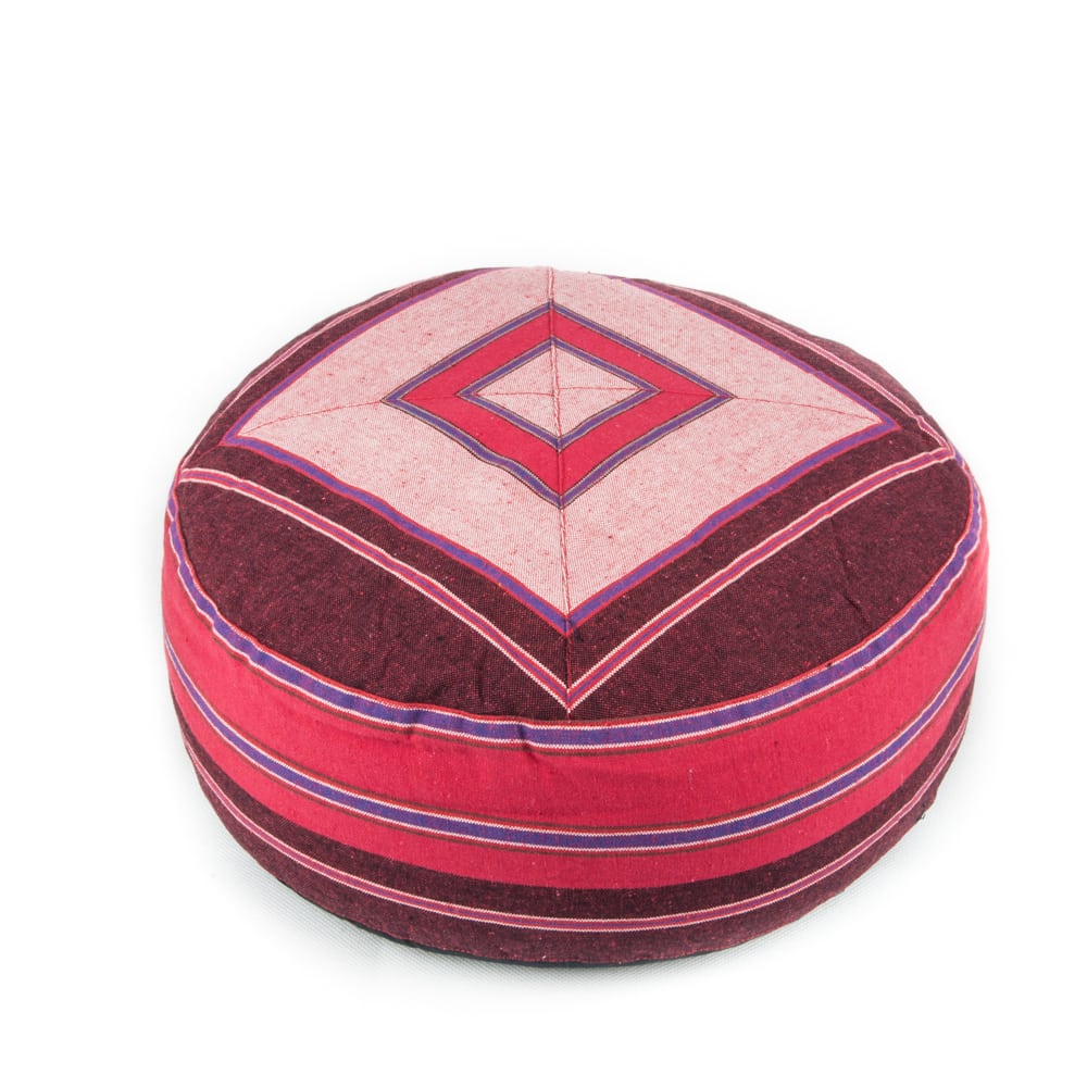 meditatiekussen roze rood