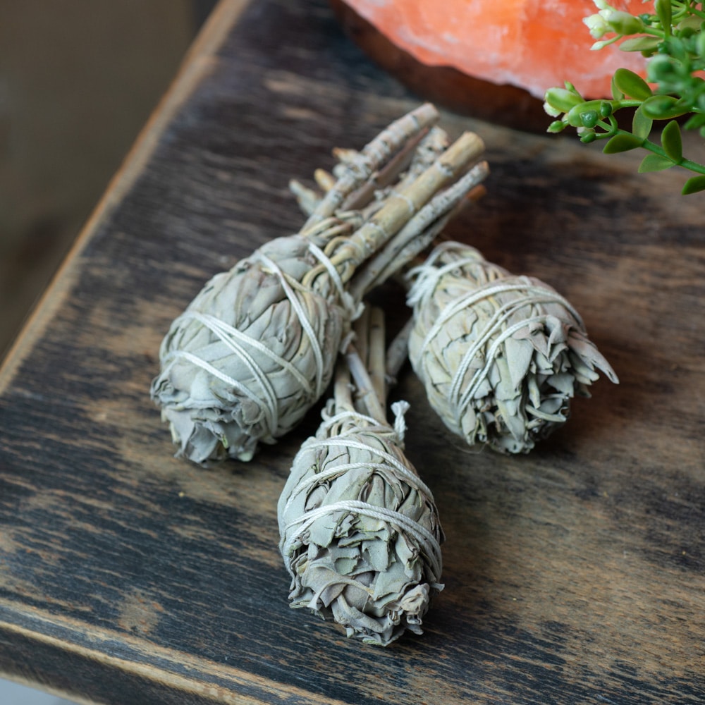 witte salie smudge sticks