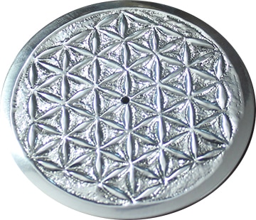 Metalen Wierookhouder - Flower of Life