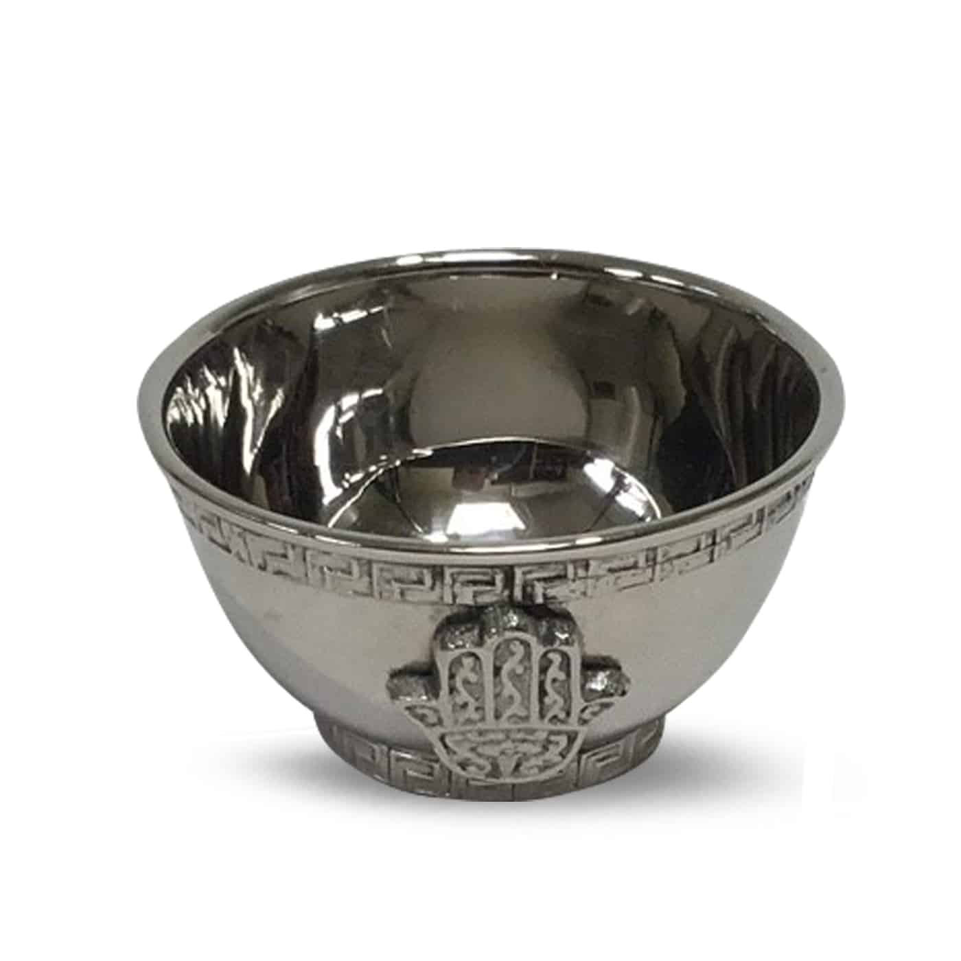 Offerschaal Nikkel Hand of Fatima