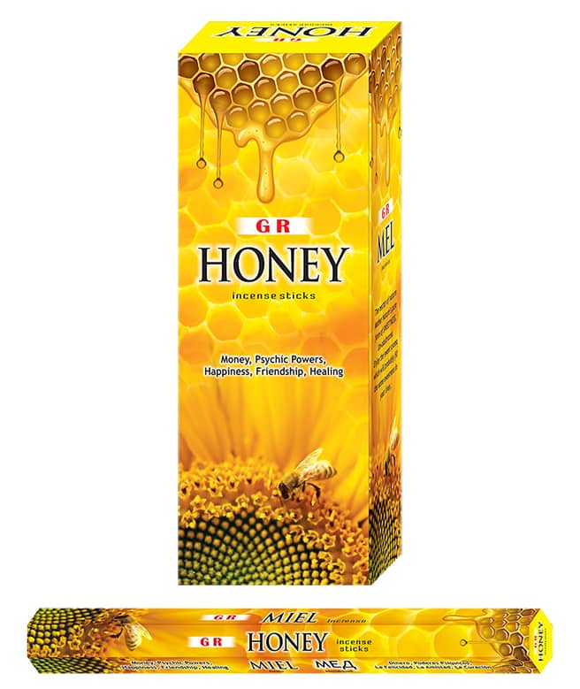 G.R. Wierook Honey (6 pakjes)