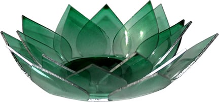 Lotus Kaarshouder Acryl Heart Chakra