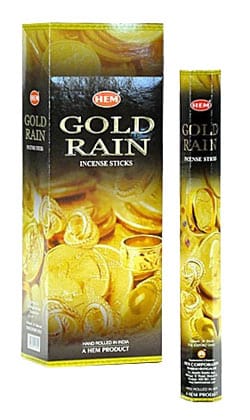 HEM Wierook Gold Rain (6 pakjes)