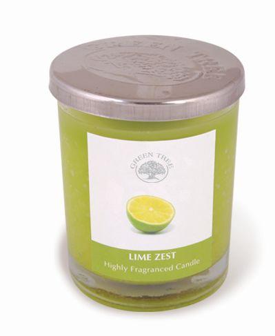 Green Tree Geurkaars Lime Zest (200 gram)