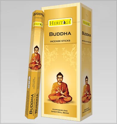 Heritage Wierook Boeddha (6 pakjes)
