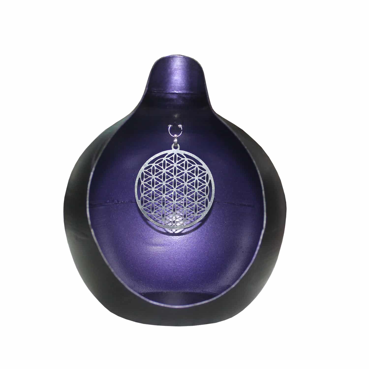 Theelicht houder Druppelvorm - Flower of Life