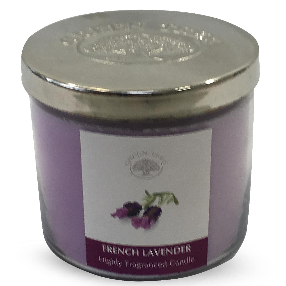 Green Tree Geurkaars French Lavender (400 gram)