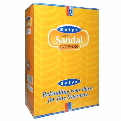 Satya Nag Champa Wierook Super Sandal (12 pakjes)