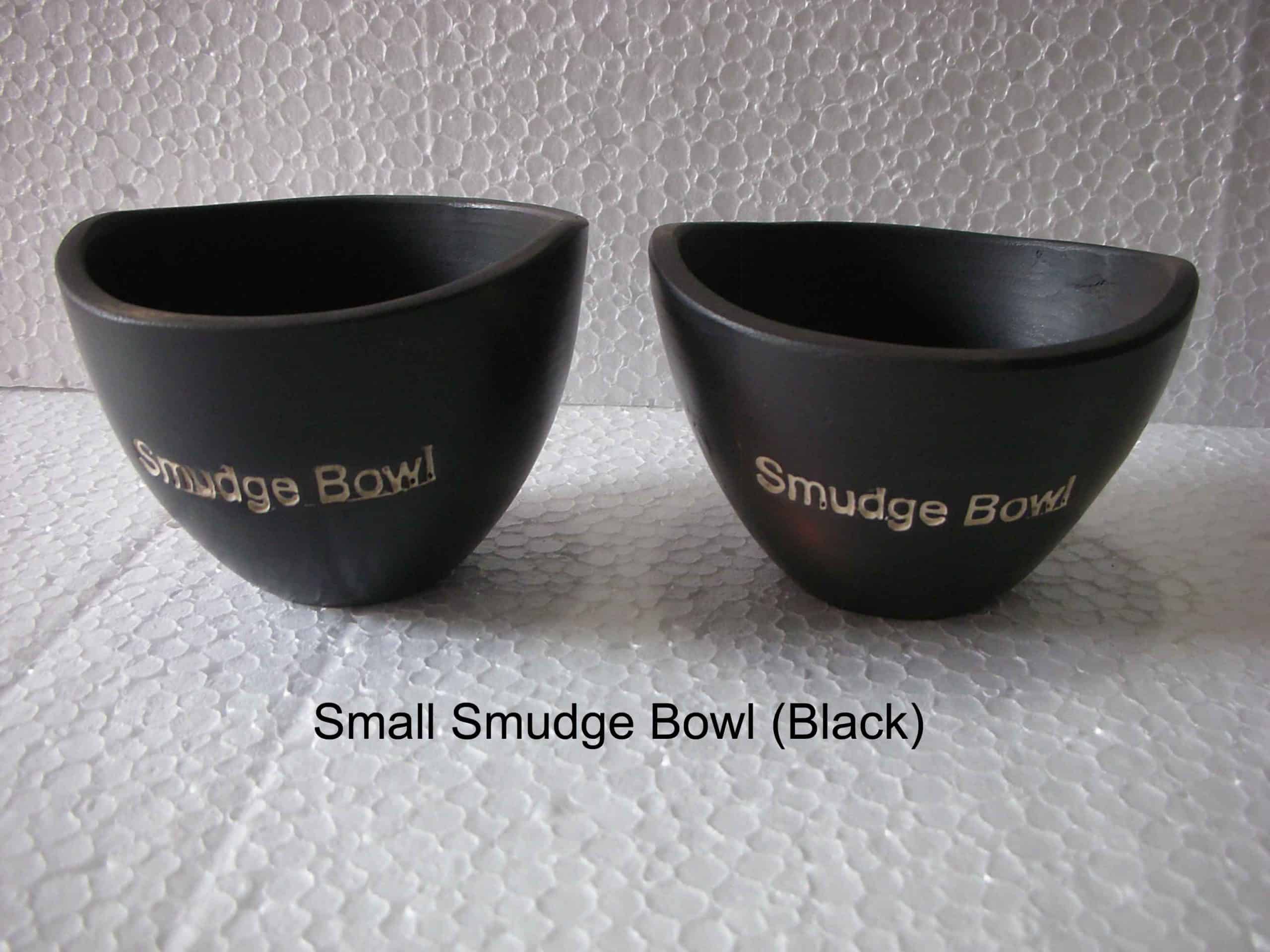 Smudge Bowl Small Zwart