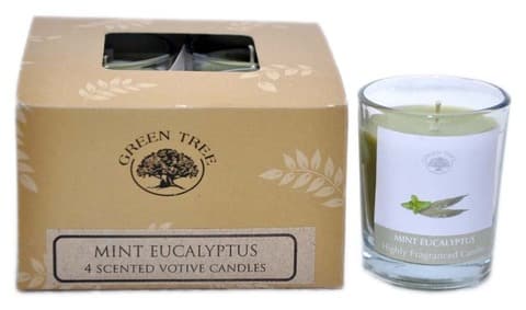 Votief Geurkaars Mint Eucalytpus