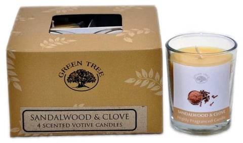 Votief Geurkaars Sandelwood Clove