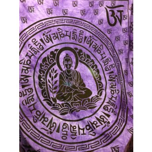 Tibetaanse Boeddha Wandkleed