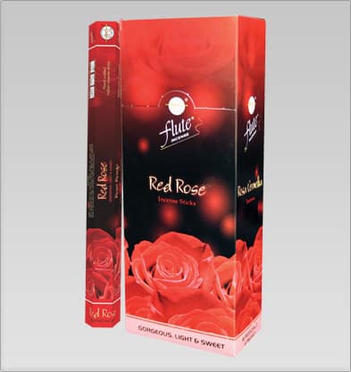 Flute Wierook Red Rose (6 pakjes)