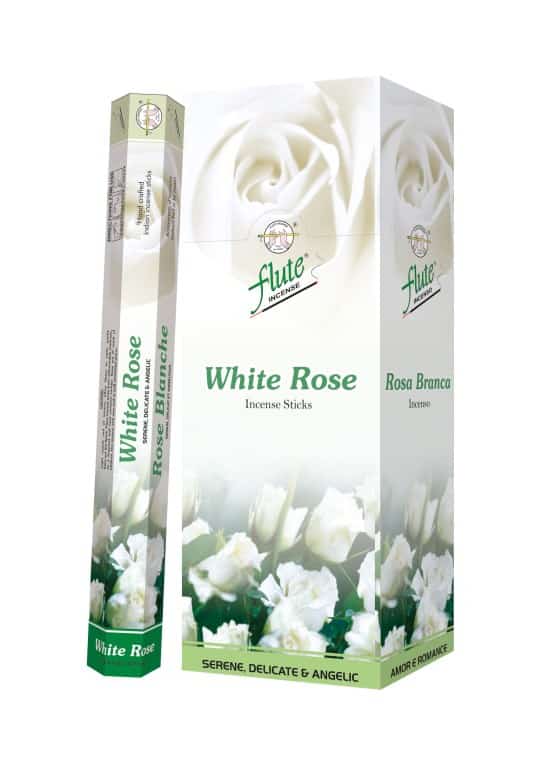Flute Wierook White Rose (6 pakjes)