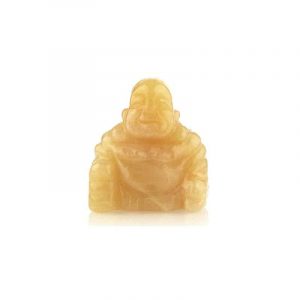 Boeddha van Edelsteen - Calciet Geel  (55 mm)