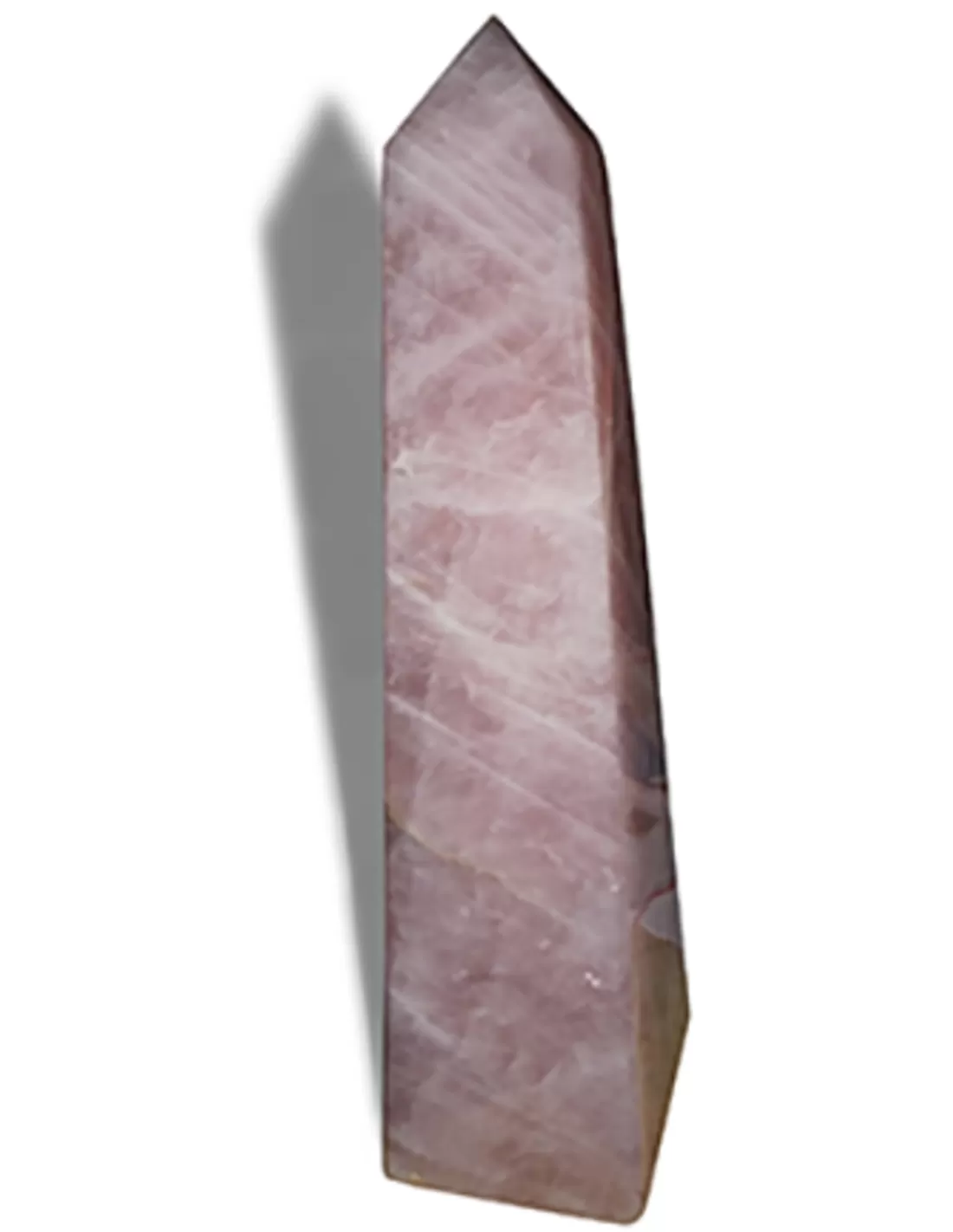 Edelsteen Obelisk Roze Kwarts uit Afghanistan(70 cm - 33 kg)