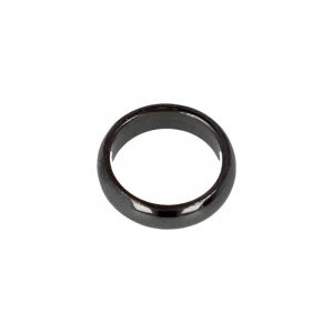 Edelstenen Ring Hematiet (6 mm - Maat 20)