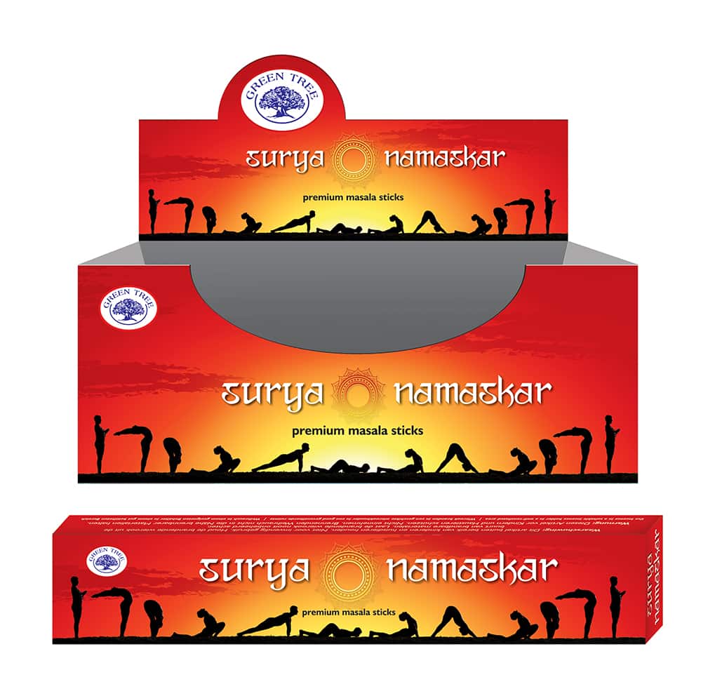Green Tree Wierook Surya Namaskar (12 pakjes)