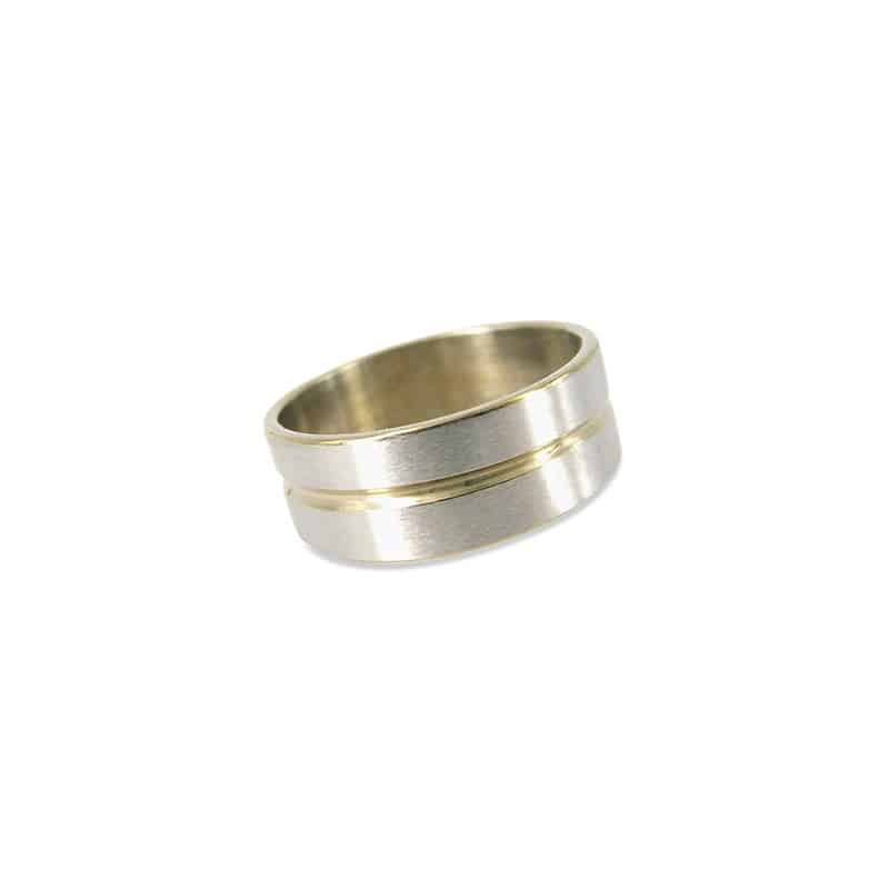 Roestvrij Stalen Ring (Maat 1b - 21,75)