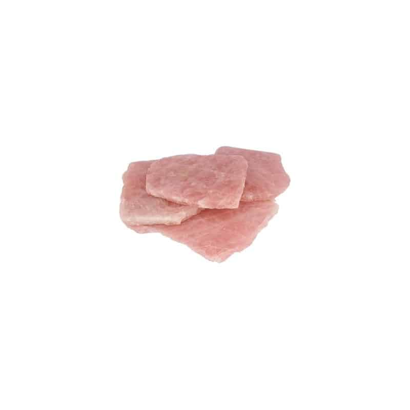 Edelsteen Roze Kwarts Dikke Schijven