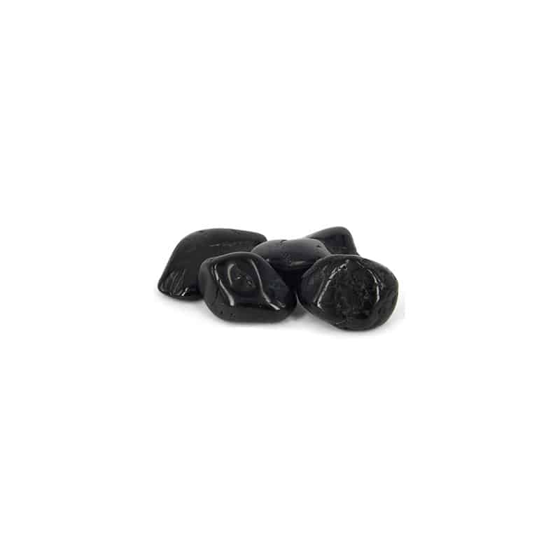 Trommelstenen Toermalijn Zwart (2-10 mm) - 25 gram