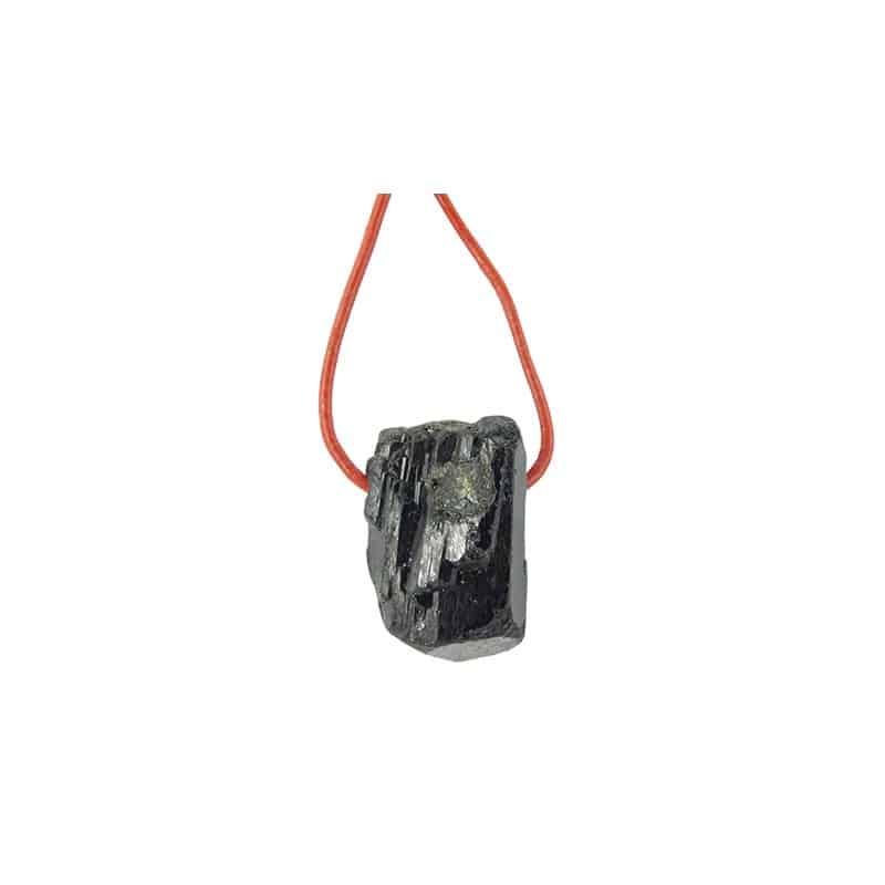 Edelstenen Hanger Toermalijn Zwart - Stoere Hanger