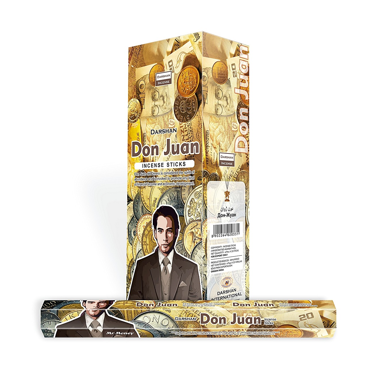 Darshan Wierook Don Juan (6 pakjes)