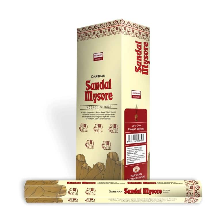 Darshan Wierook Sandal Mysore (6 pakjes)