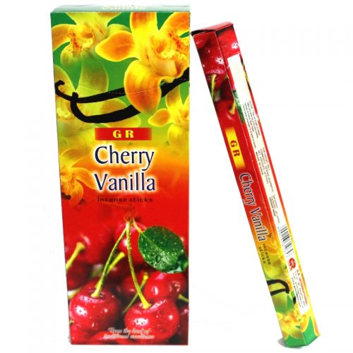 G.R. Wierook Cherry Vanilla (6 pakjes)