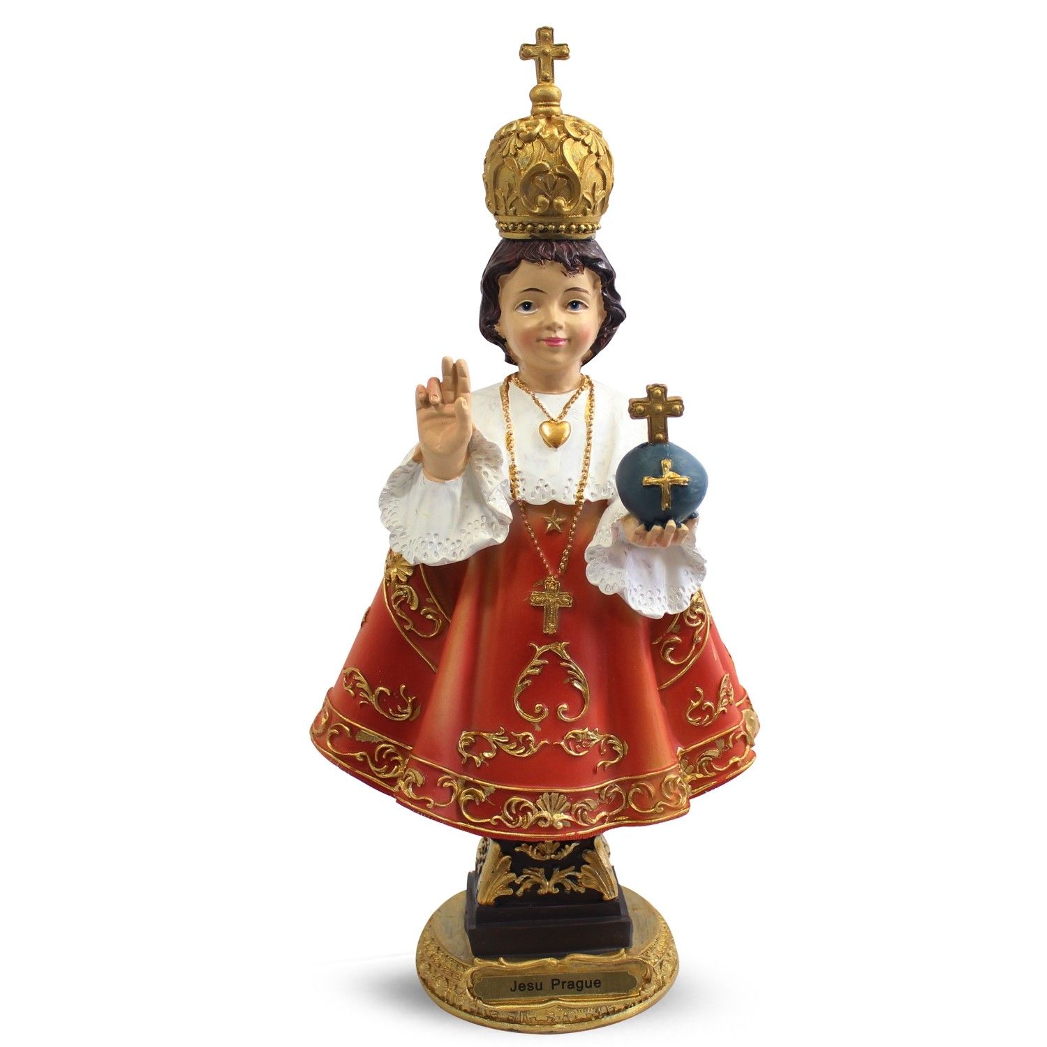 Beeldje van het Kindje Jezus van Praag (30 cm)