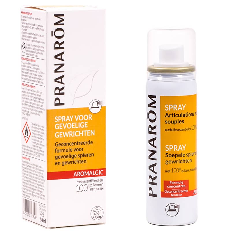 Pranarôm Spray voor Gevoelige Spieren en Gewrichten