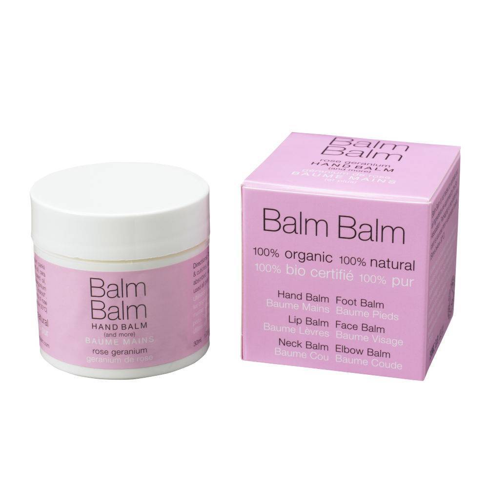 Balm Balm Multi-Purpose Handbalsem Rose Geranium Organic