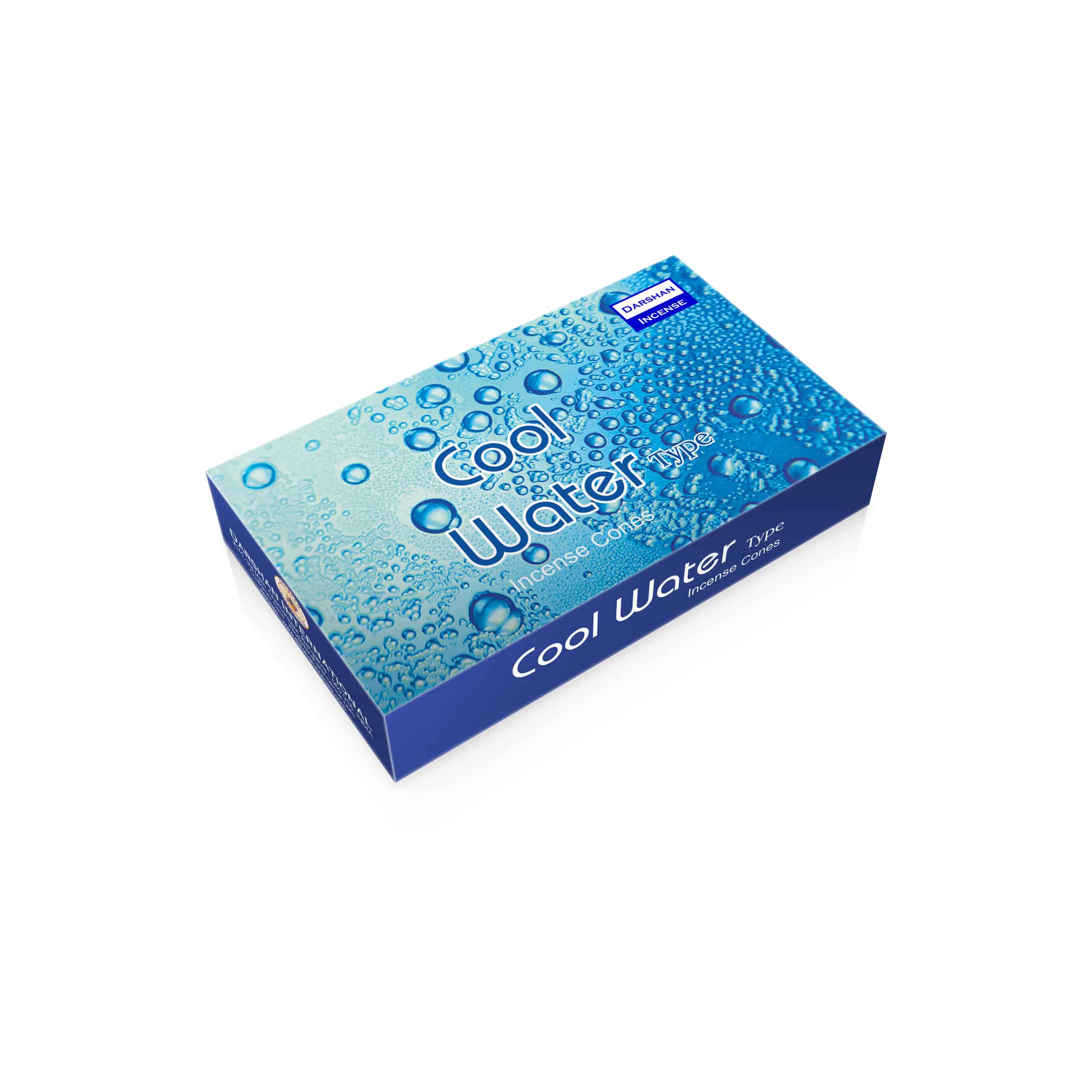 Darshan Wierookkegels Cool Water (12 pakjes)