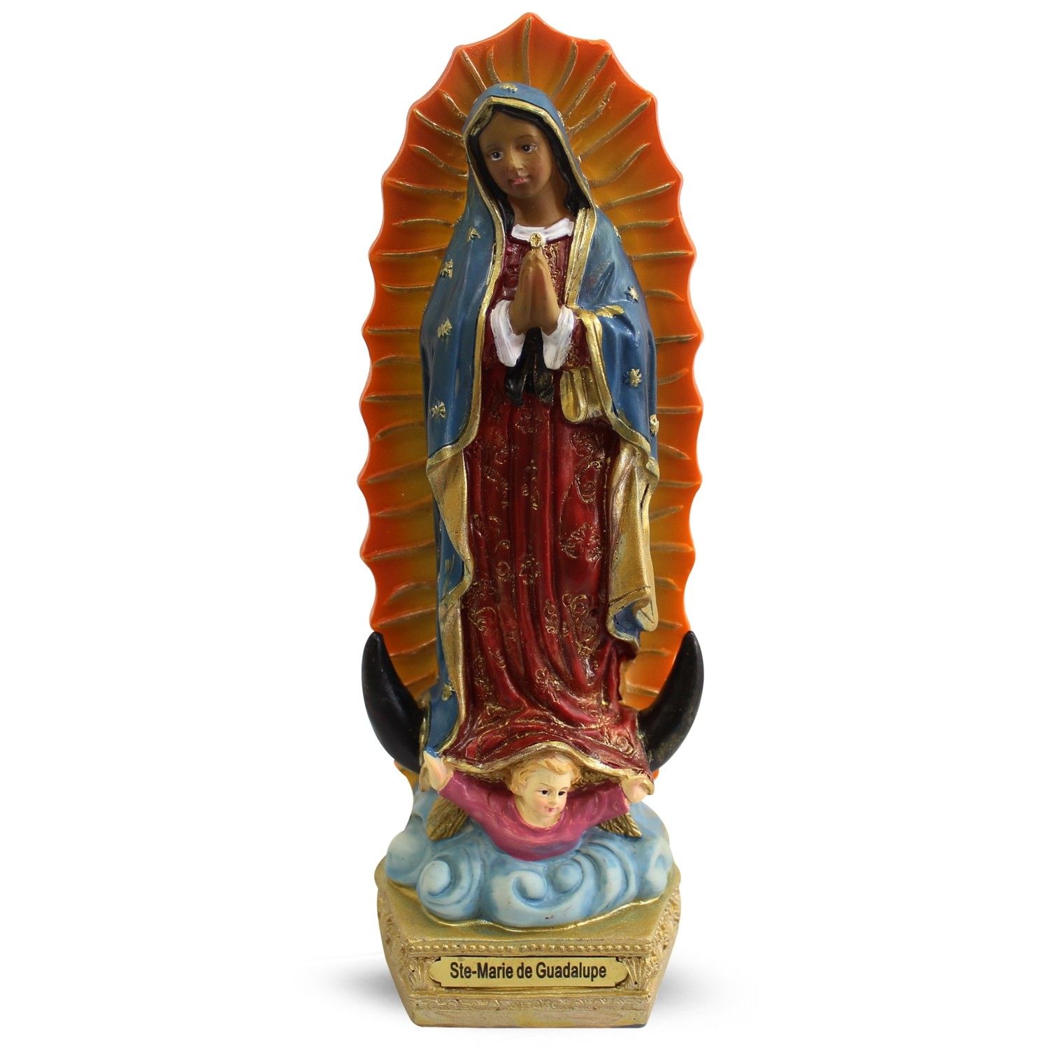 Beeld van Onze-Lieve-Vrouw van Guadalupe (20 cm)