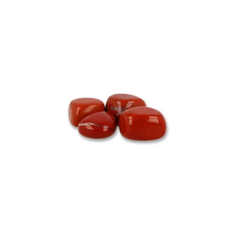 Trommelstenen Rode Jaspis A (50 gram - 20-40 mm)