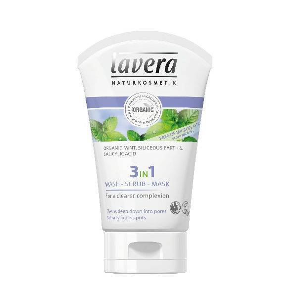 Lavera Biologische 3 in 1 Was Scrub Masker