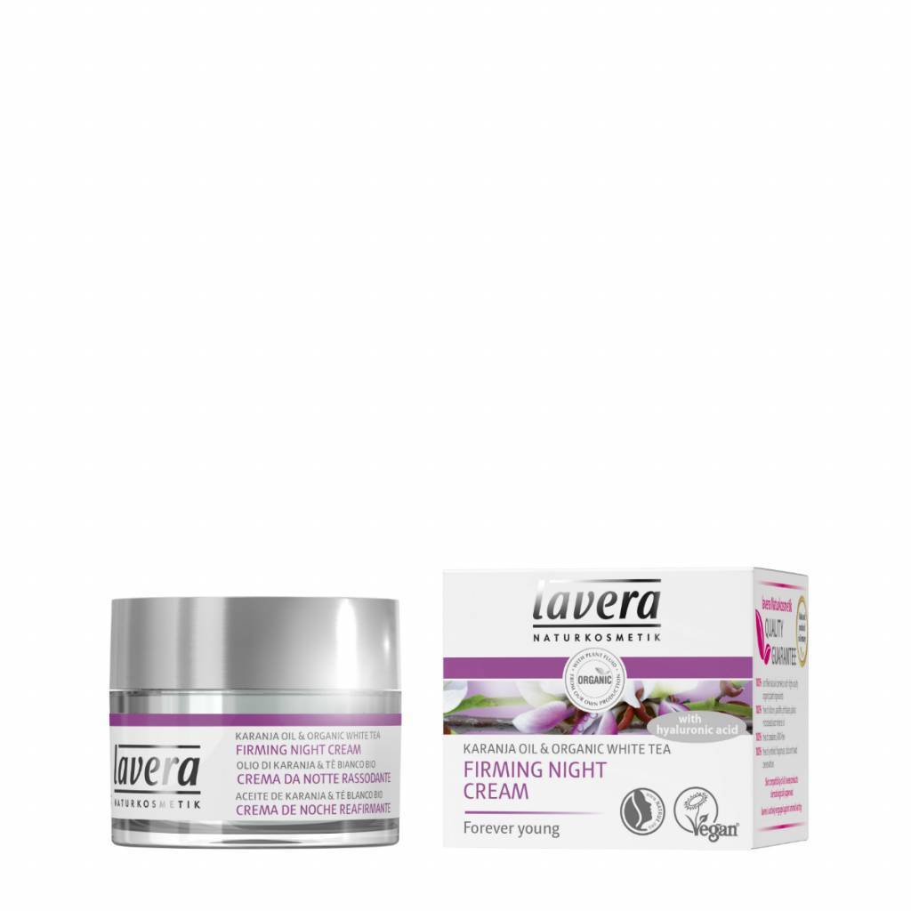 Lavera Biologische Nachtcrème Karanja Oil - Organic White Tea