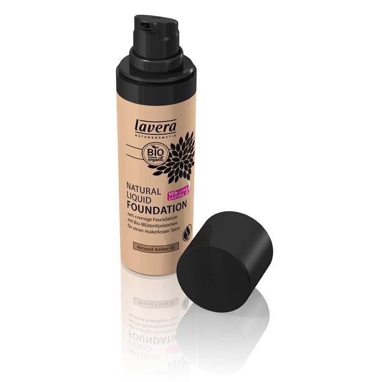 Lavera Biologisch Liquid Foundation Amber Almond (30ml )
