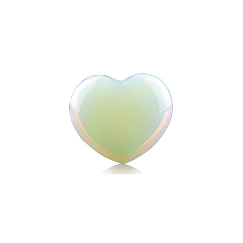Opaliet Edelsteen Hart (10 mm)
