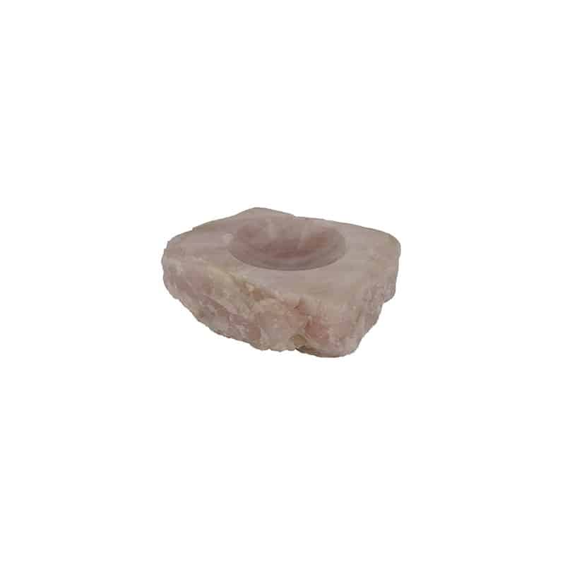 Schaal van Rozenkwarts (14 cm)