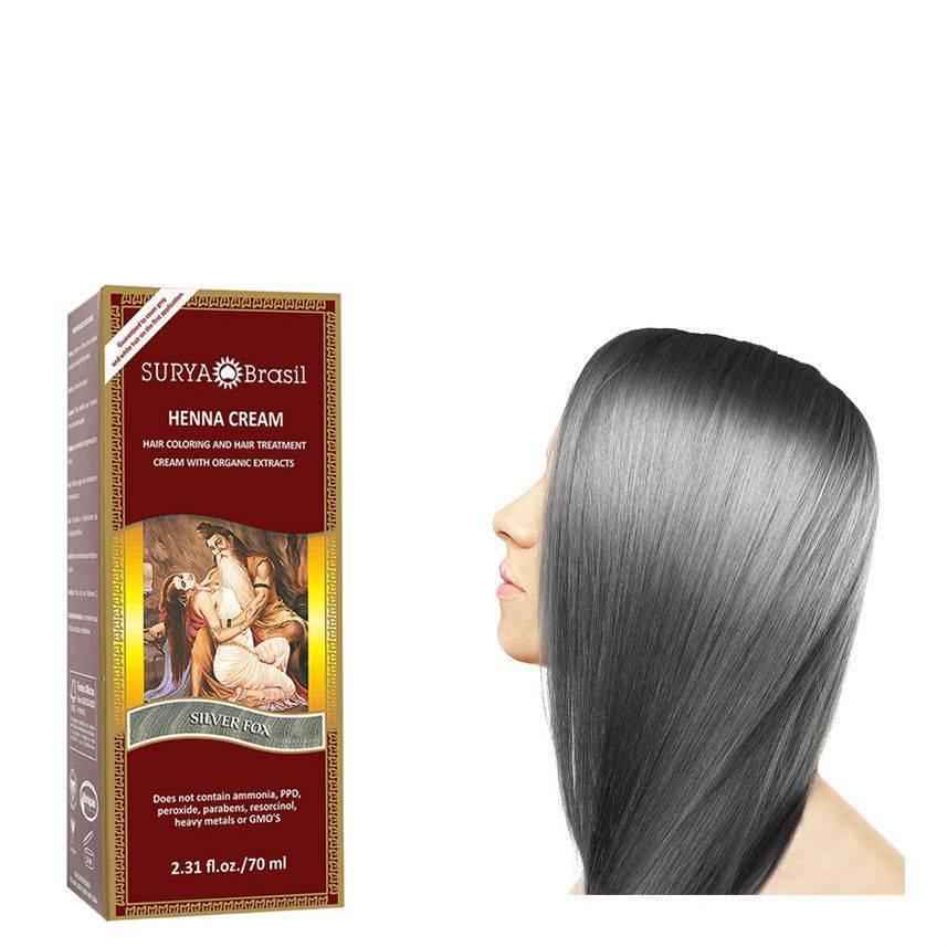 Surya Brasil Vegan Haarverf Cream Silver Fox